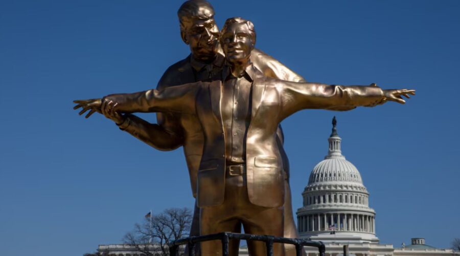 Statue Near the White House