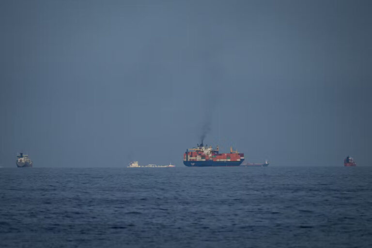 View of the Strait of Hormuz