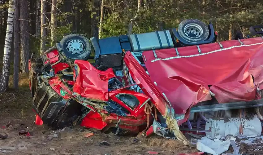 Truck accident