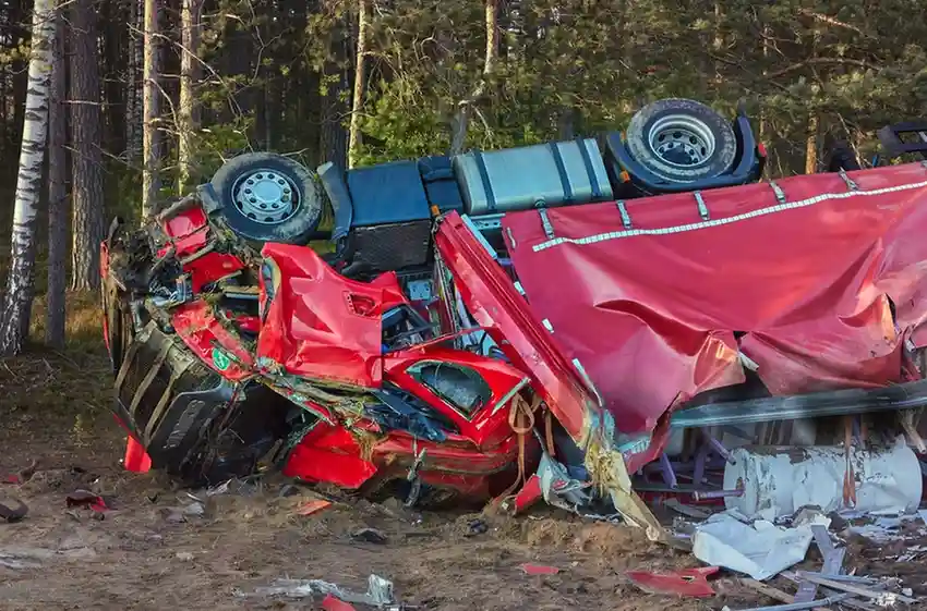 Truck accident