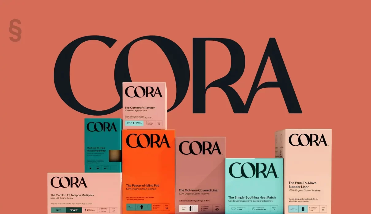 Cora pads brand -image