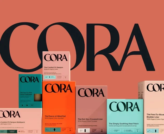 Cora pads brand -image