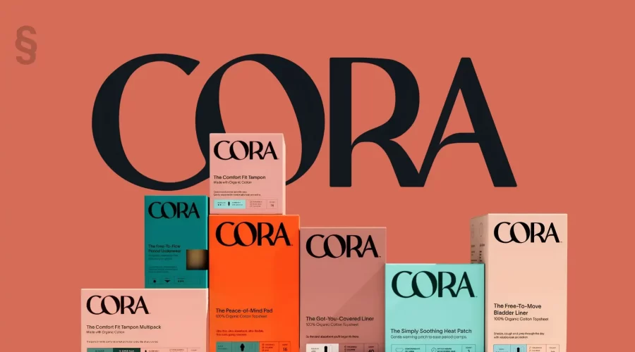 Cora pads brand -image