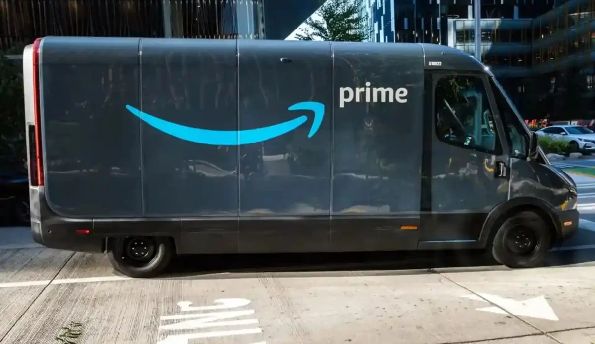 Amazon delivery truck