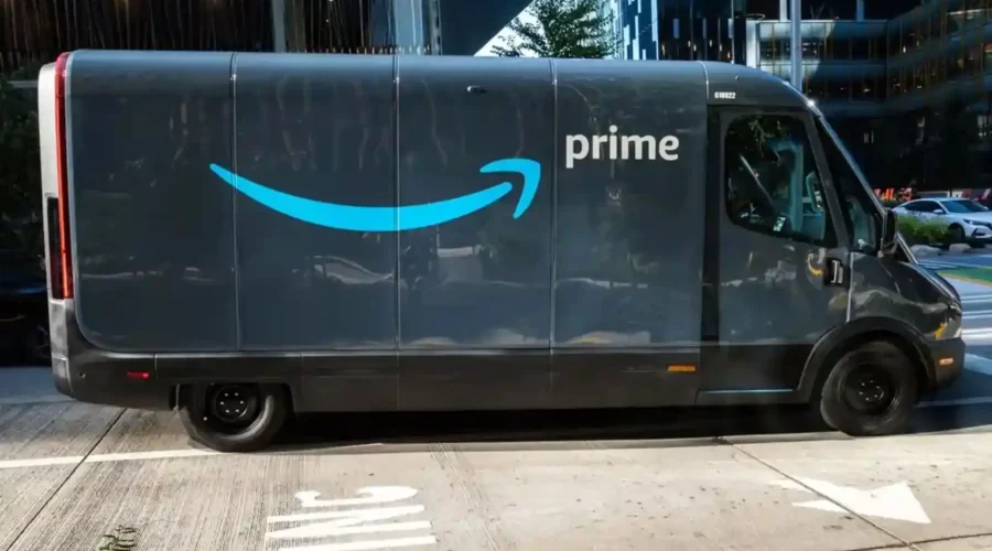 Amazon delivery truck