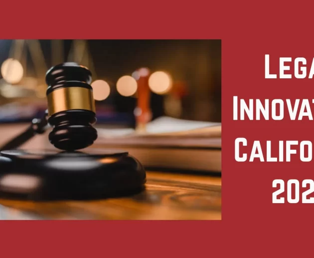 Judge's gavel resting on a wooden sound block, symbolizing legal innovation, leadership, and the future of the legal profession in California.