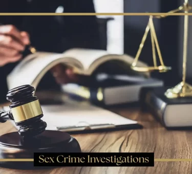 Sex Crime Investigations