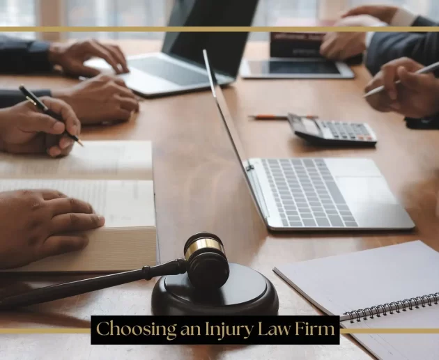 Choosing an Injury Law Firm