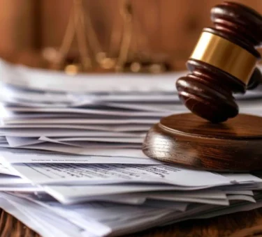 Gavel and legal documents representing the Streamate lawsuit in New Jersey federal court