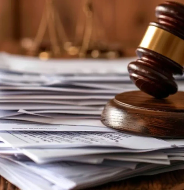 Gavel and legal documents representing the Streamate lawsuit in New Jersey federal court
