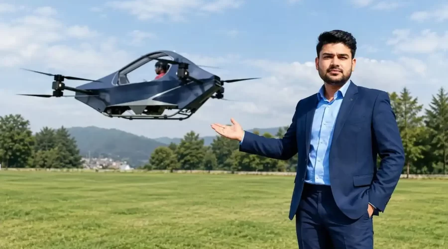 ravi tamat - flying car